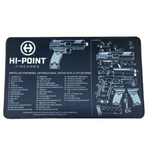 HI-POINT® JXP10/JCP 40 GEN2/JHP 45 GEN2 PISTOL CLEANING MAT