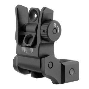 UTG® Super Slim, Flip-Up Rear Sight